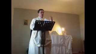 Fr. J. Pfeiffer March 10, 2013 Kansas City, Mo. Doctrinal Preamble