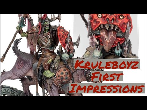 Age of Sigmar Dominion. Kruleboyz First thoughts. AoS 3.0 Games Workshop