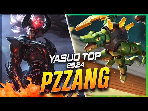 PZ ZZANG - Yasuo vs Renekton TOP Patch 25.24 - Yasuo Gameplay