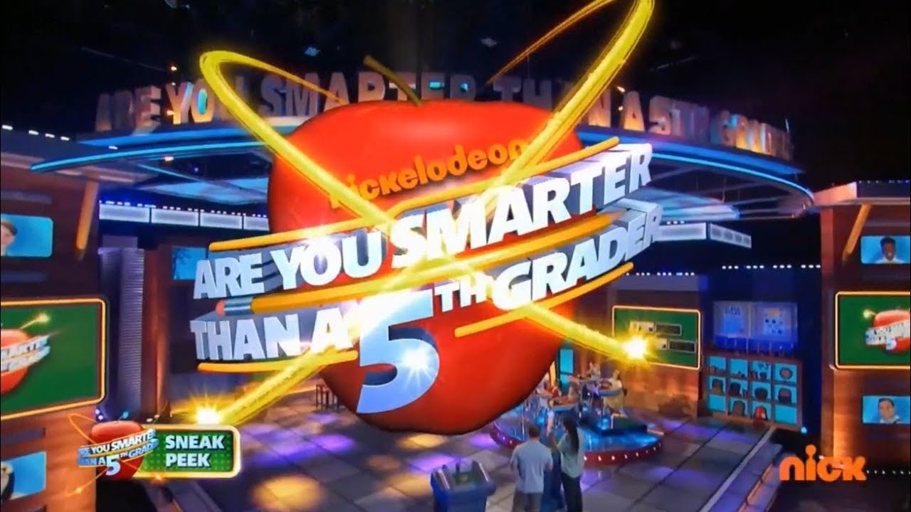 Are You Smarter Than A 5th Grader: Sneak peek - Nickelodeon