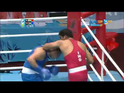 Men's Super Heavy (+91kg) Quarterfinal  SATISH Kumar(IND) - IASHAISH Hussein Eishaish Hussein(JOR)