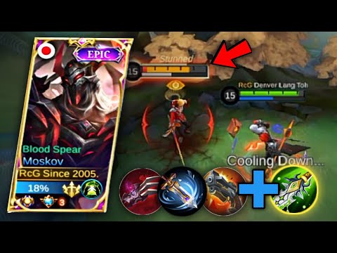 MOSKOV ABNORMAL DAMAGE! BEST 1 HIT DELETE BUILD MOSKOV 2022!! (MUST WATCH) - MLBB