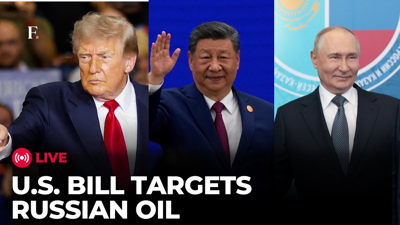 US-Russia LIVE: US Senate Advances Bill Seeking 100% Tariffs on India, China Over Russian Oil