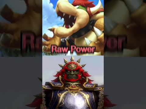 Bowser vs Ganondorf #1v1 #shorts