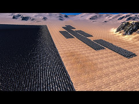 25000 MORDOR ORCS vs 3000 LEPER KINGS - Ultimate Epic Battle Simulator UEBS