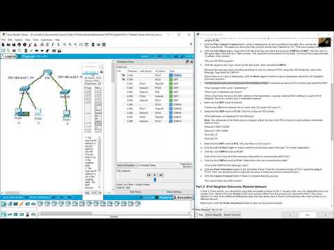 9.3.4 Packet Tracer - IPv6 Neighbor Discovery