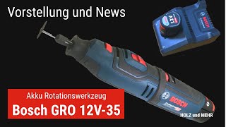Warum ich mir den Bosch Professional GRO 12V-35 ( Rotationswerkzeug ) gekauft habe