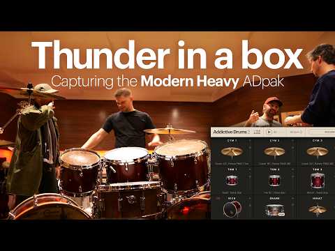 Recording the ultimate drum kit for heavy music: Modern Heavy