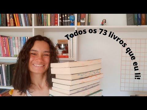 TODOS OS LIVROS QUE EU LI EM 2021 | 73 livros lidos