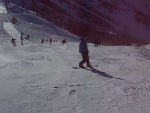 Jason Snowboarding In Valberg South France