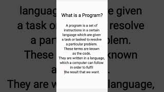 Download lagu Program Definition | What is Program? Define Program ||#education #program #viral #ytshorts #exam mp3