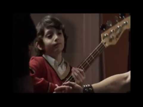 Finn Wolfhard (from STRANGER THINGS) and Bruce Blain in BAD RELIGION