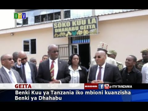 , title : 'Benki kuu ya Tanzania mbioni kuanzisha benki ya dhahabu.'