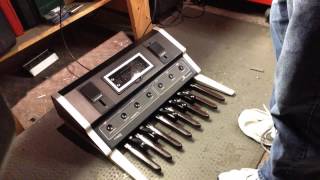 Video thumbnail for Moog Taurus pedal synthesizer function demonstration by Granville Guitars