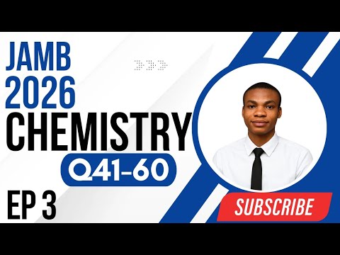 JAMB 2026 Chemistry Likely Questions & Practice Solutions | EP 3