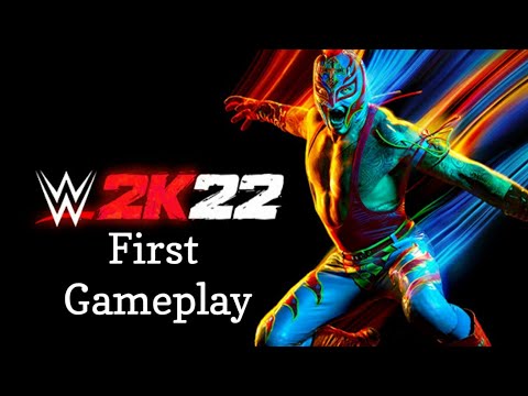 WWE 2K22: First Ever Gameplay (WWE 2K22) (PS4 slim)