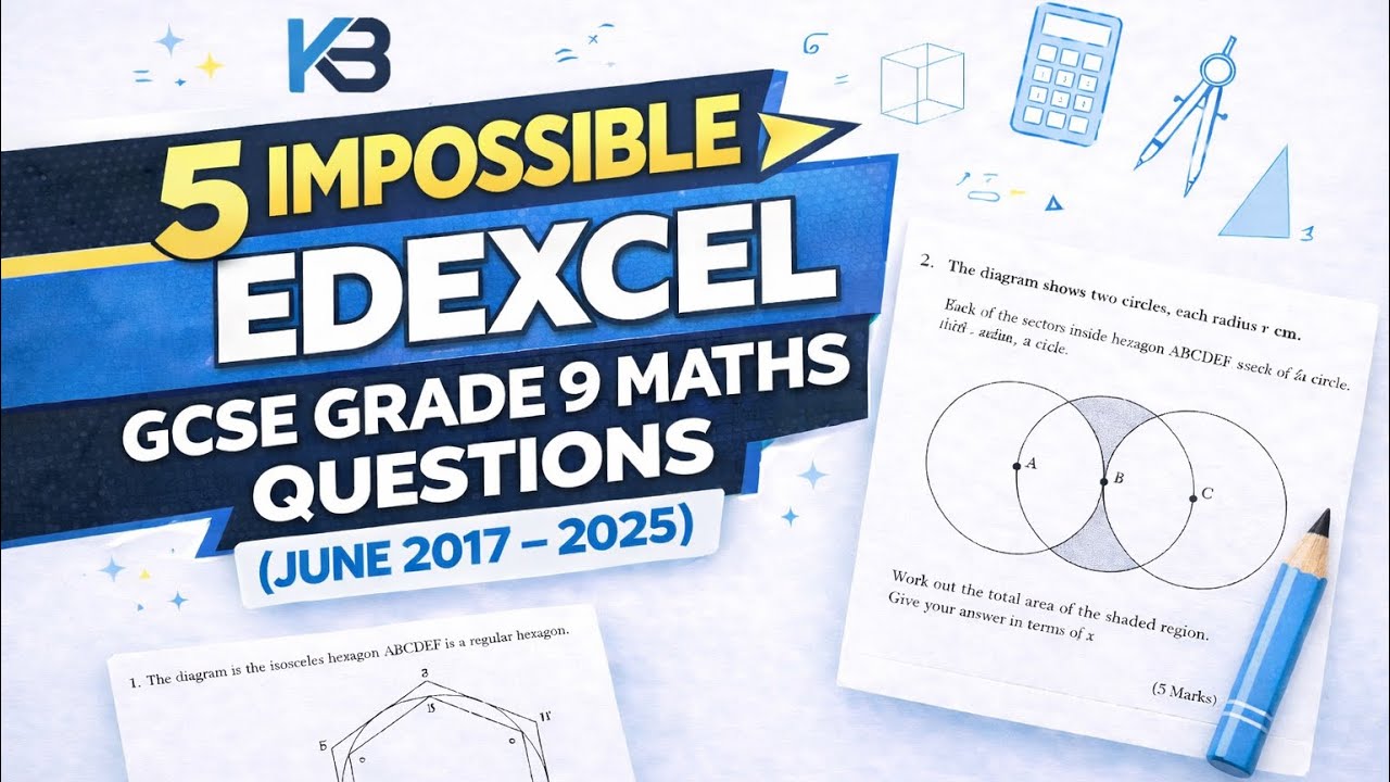 The 5 HARDEST GCSE Maths Questions of all time… 