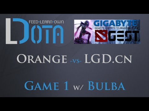Orange vs LGD.cn - Game 1 (GEST: The Challenge LB Round 1)