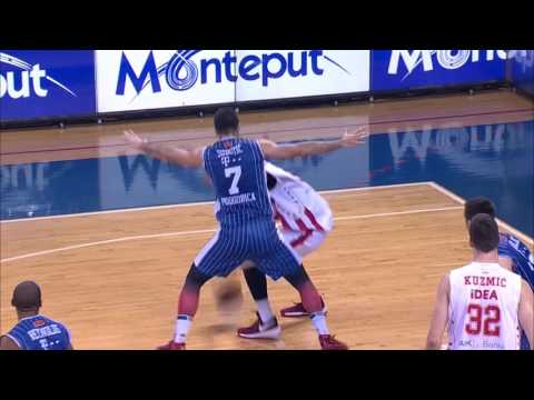 ABA Liga 2016/17, Round 13 match: Budućnost VOLI - Crvena zvezda mts (11.12.2016)