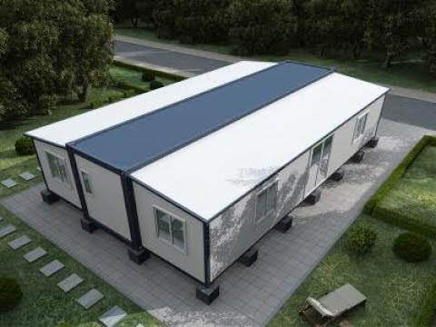 40ft foldable expandable container home with two bedrooms