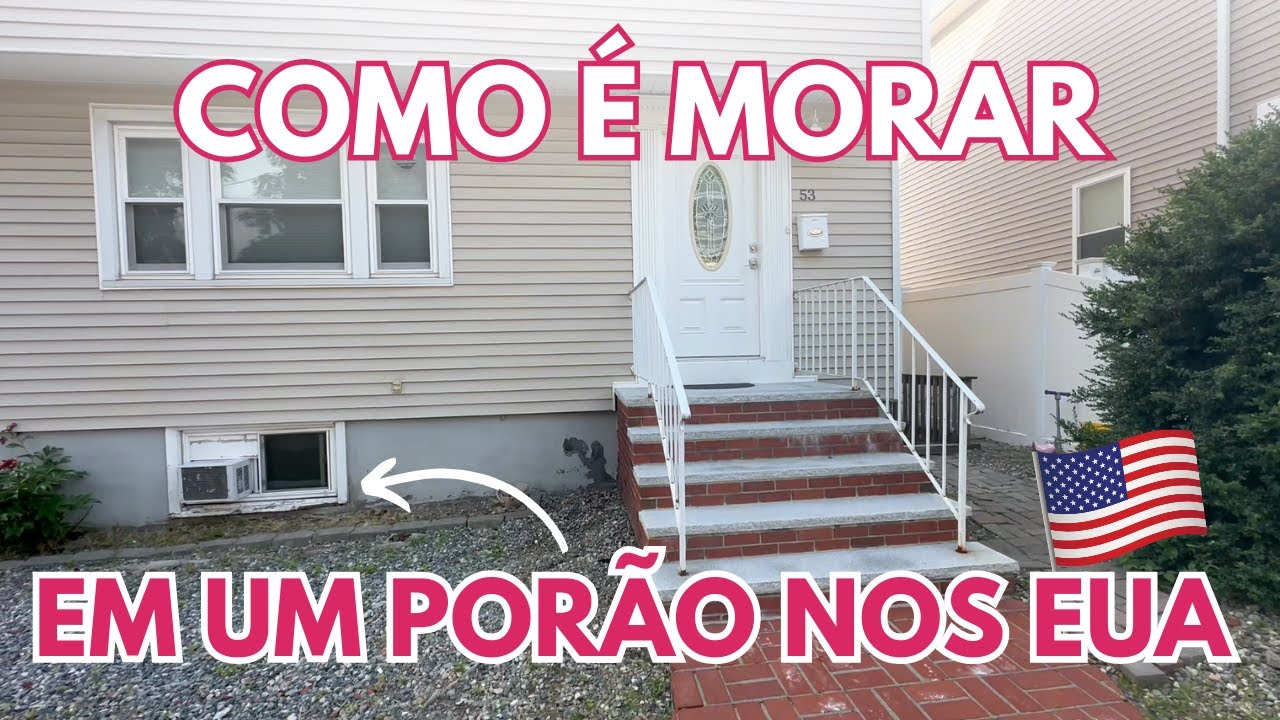 TOUR PELO MEU PORÃO NOS EUA | QUANTO PAGAMOS DE ALUGUEL AQUI? | REALIDADE DOS ESTADOS UNIDOS