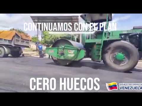 Plan Cero Huecos seguimos avanzando desde el Municipio Guanarito