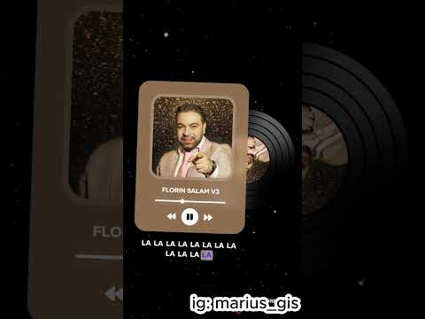 Florin Salam ❌ Mai vino in vise la mine (ai cover)