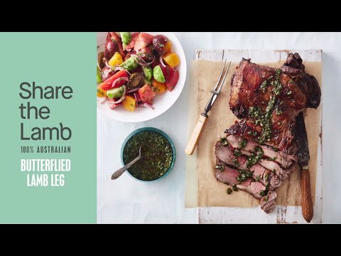 Butterflied Lamb Leg with Chermoula