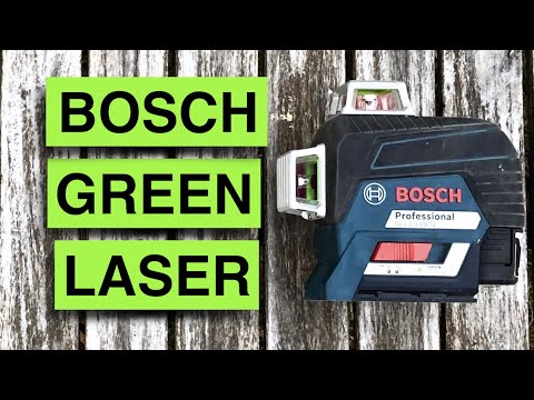 Best Laser Level! Bosch 3-Plane 360 Degree Green Beam REVIEW GLL3 330CG