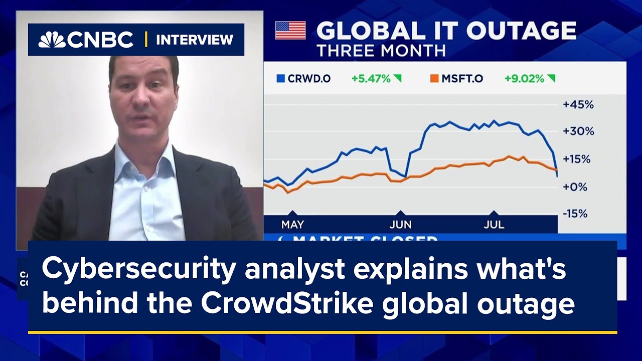 Cybersecurity analyst explains what's behind the CrowdStrike global outage