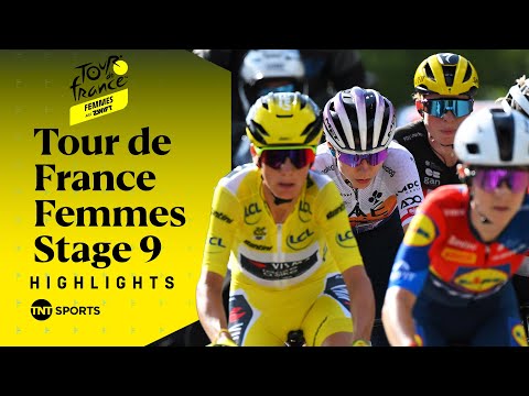 GLORY IN CHATEL! 🏆 | Tour de France Femmes Stage 9 Highlights | TNT Sports Cycling