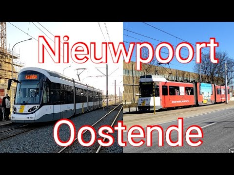 kusttrams Spotten (deel 4) Nieuwpoort en Oostende!