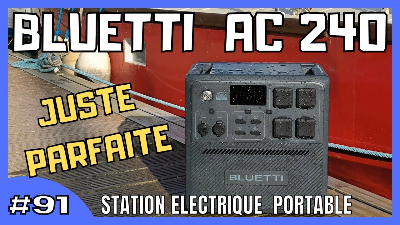 BLUETTI AC240 portable power station