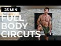 25 Min Full Body Dumbbell Workout At Home Build Strength Burn Fat