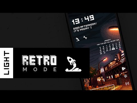 Retro Mode - Icon Pack (Light) video
