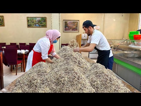 Best Selling Food in New Year | Uzbek National Food - Naryn | Dish with Kazi