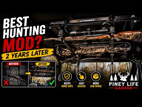 Honda pioneer 1000-5 Seizmik overhead gun rack for utv 2 year review