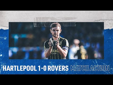 Match Action - Hartlepool United 1-0 Rovers