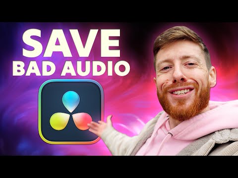 Make Your Camera Audio Sound Amazing with these Quick Tips | DaVinci Resolve 18.5 Tutorial