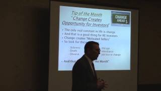 Tip of the Month- Change Creates Opportunities for Investors by Dennis Henson