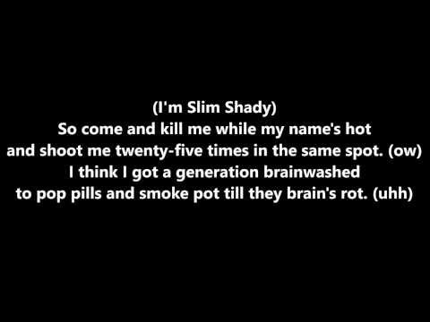 Eminem | I'm Shady Lyrics (HD)