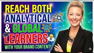 🌎 Reach Both Analytical & Global Learners with Your Brand Content!