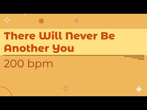 There Will Never Be Another You | 200 bpm | Jazz Swing | Play-Along Backing Track