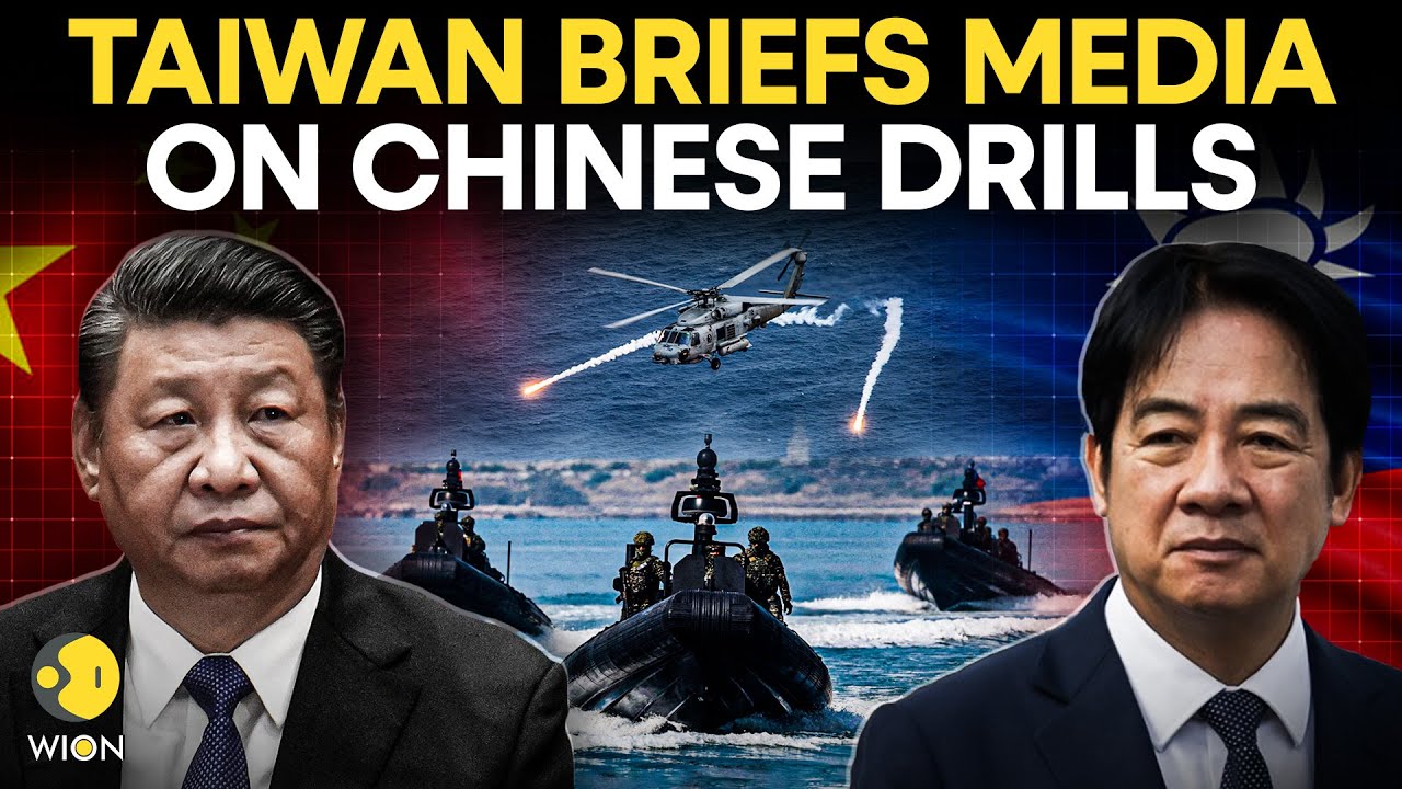 LIVE: Taiwan Defence Ministry Briefs Media After China Announces Joint Military Drills | WION