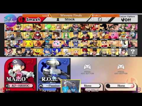 A2 Havoc vs A2 Blind -Winners Finals - HD Sundaze Smash 4
