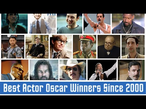 Best Actor Oscar Winners Since 2000