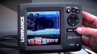 Lowrance elite 5 x
