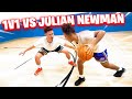 HE'S THE FASTEST PLAYER ON YOUTUBE! 1v1 Basketball Against Julian Newman!