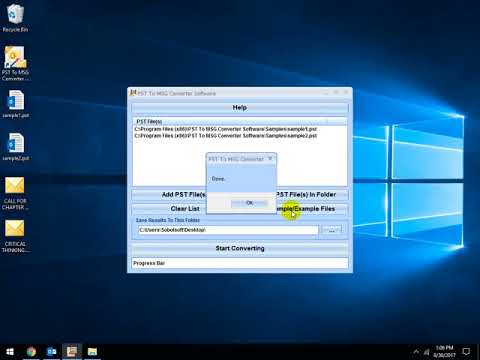 PST To MSG Converter Software
