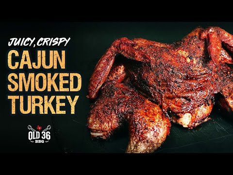 Cajun Smoked Turkey Recipe | Juicy, Crispy, and Loaded with Flavor